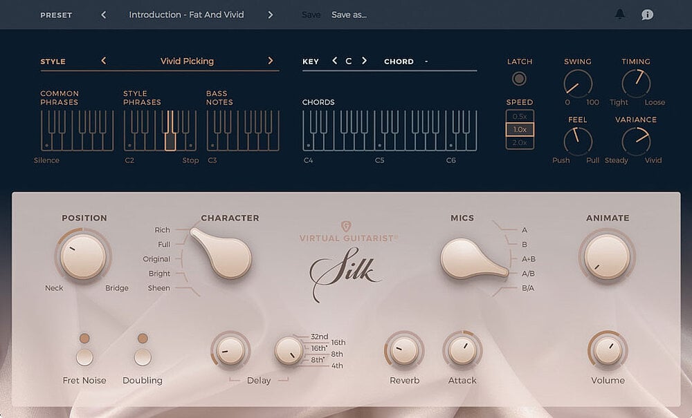 virtual guitarist silk packaging l