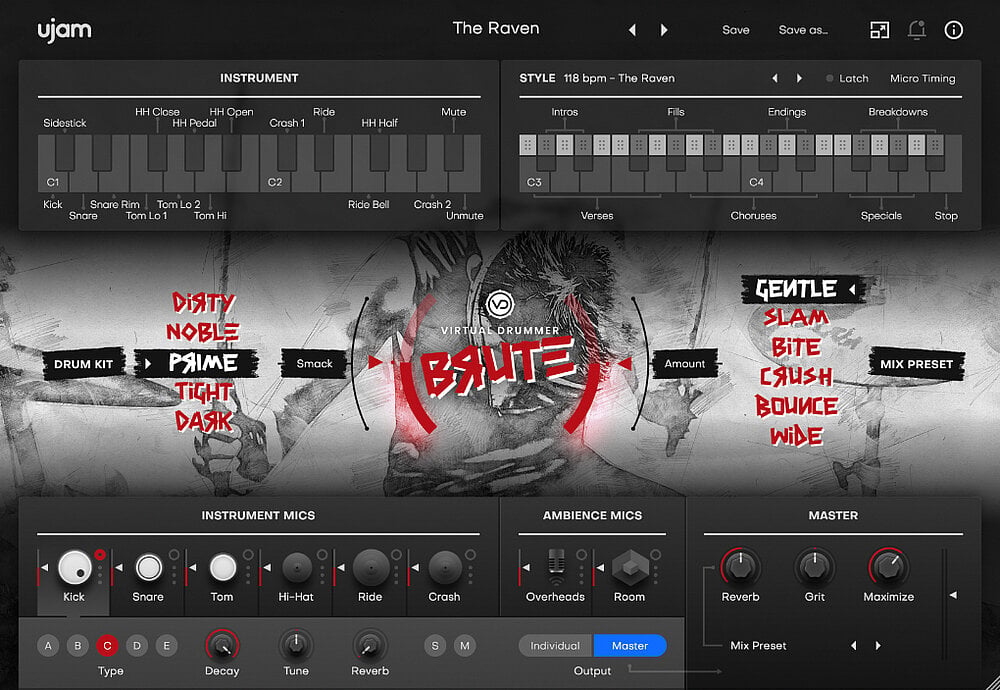 virtual drummer brute packaging l