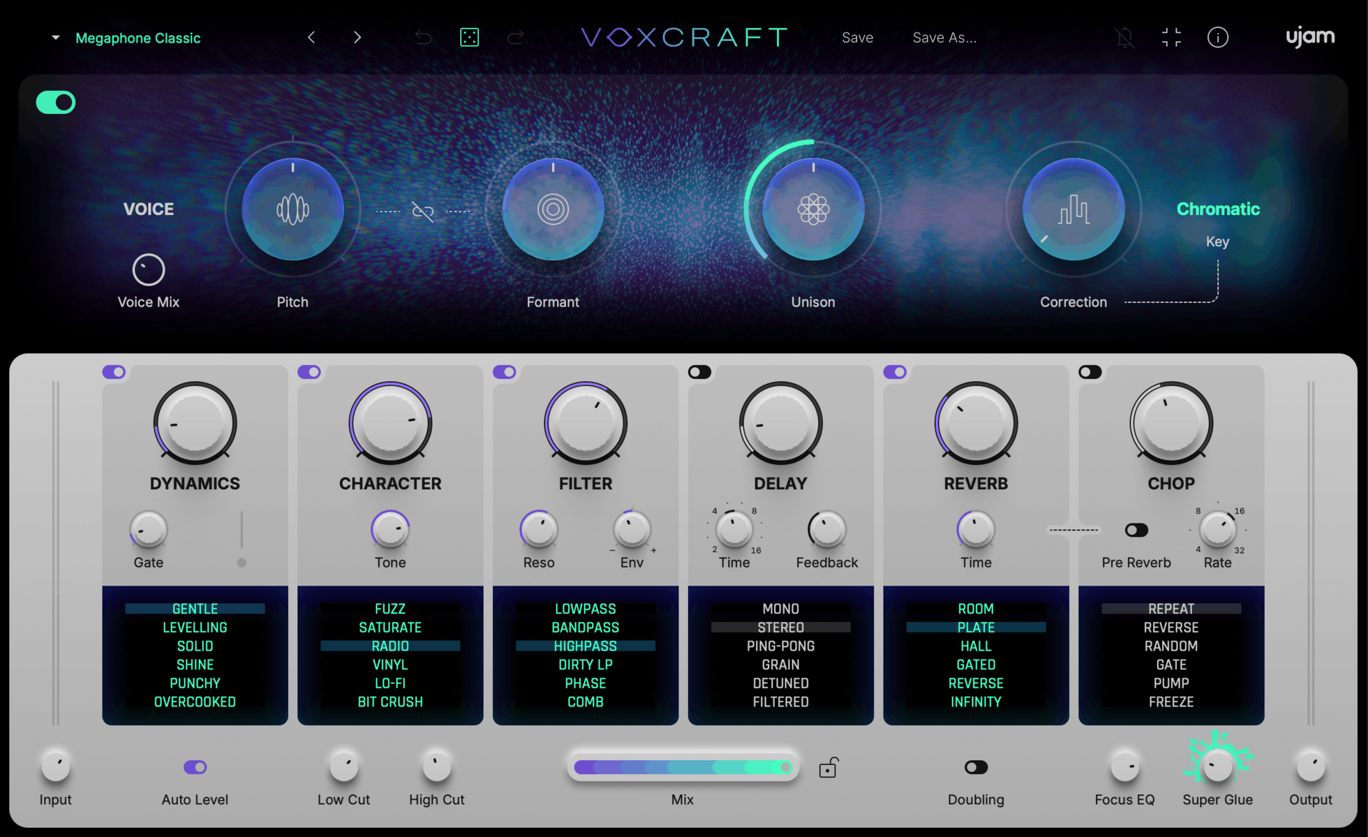 VOXCRAFT Megaphone Classic Preset