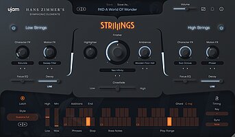 SE Strings UI Screenshot