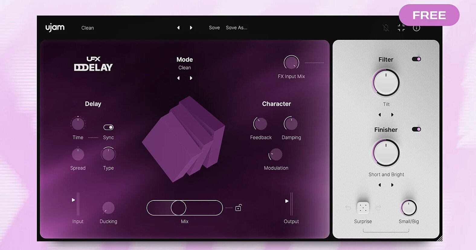 UJAM is offering UFX DELAY as a free download for anyone who signs up for their summer sale mailing list.