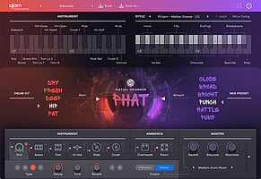 virtual drummer phat gui