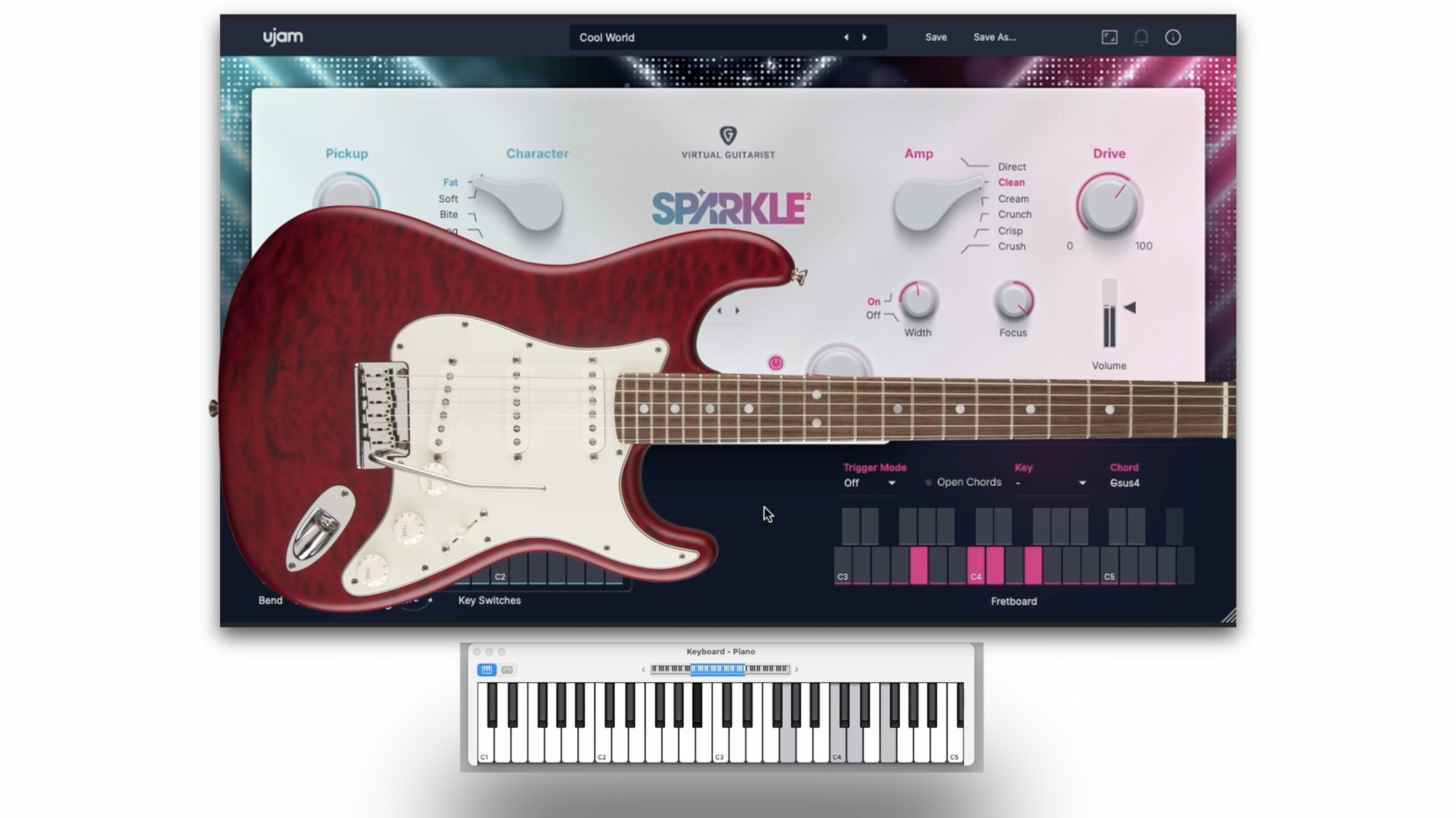 VirtualGuitarist UJAM Instrument Mode