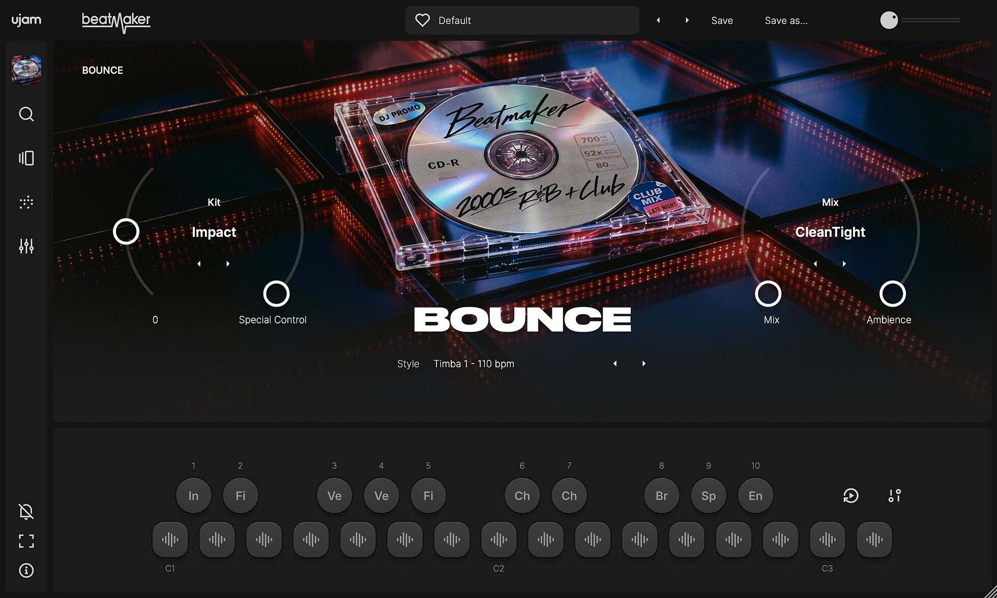 BM Bounce UI Screenshot