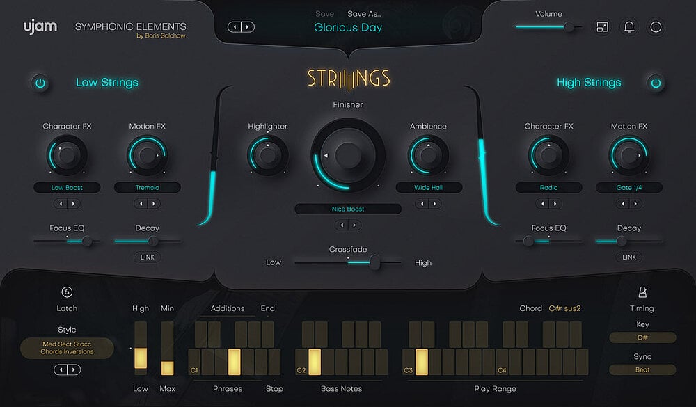 symphonic elements striiiings packaging l