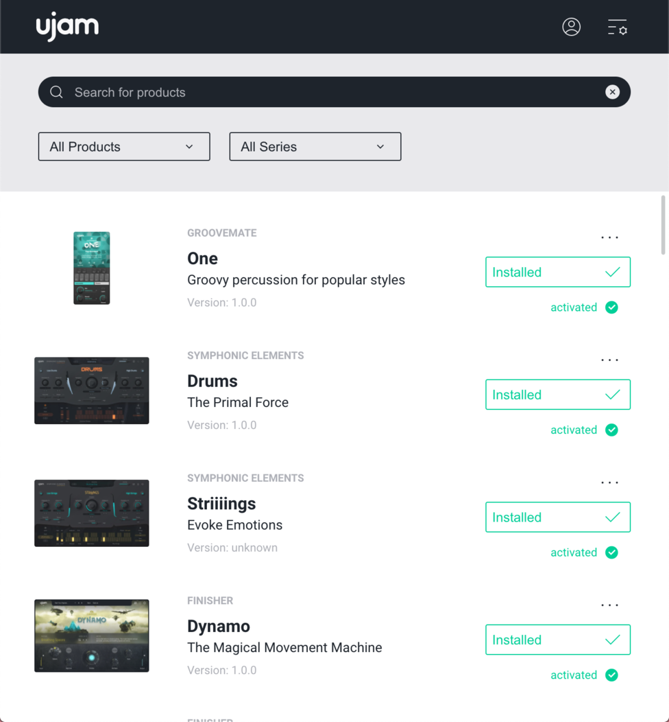 Ujam App Screen New
