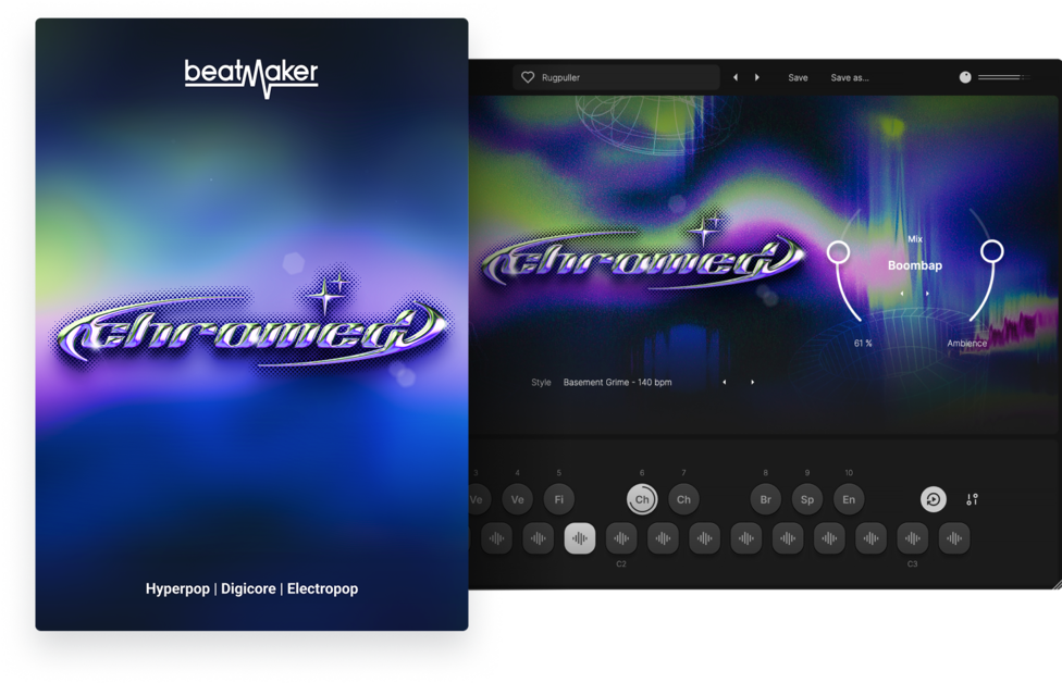 chrome packshot ui