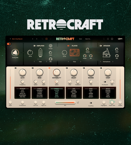 RETROCRAFT   Header   UJAM