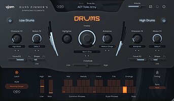SE Drums UI Screenshot