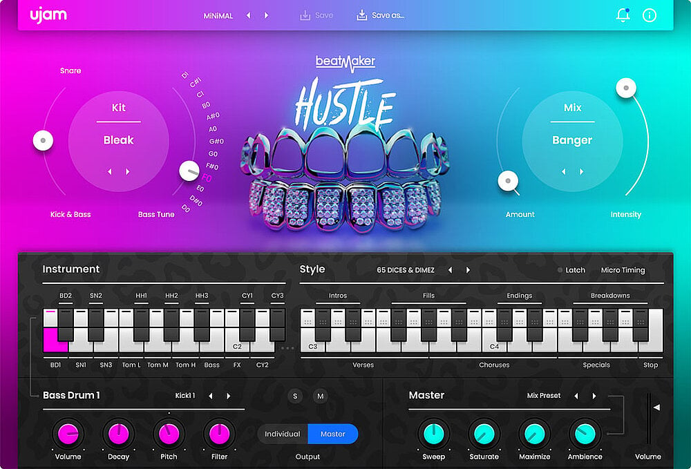 beatmaker hustle packaging l