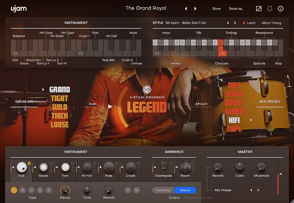 VD Legend GUI