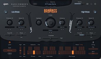 SE Brass UI Screenshot