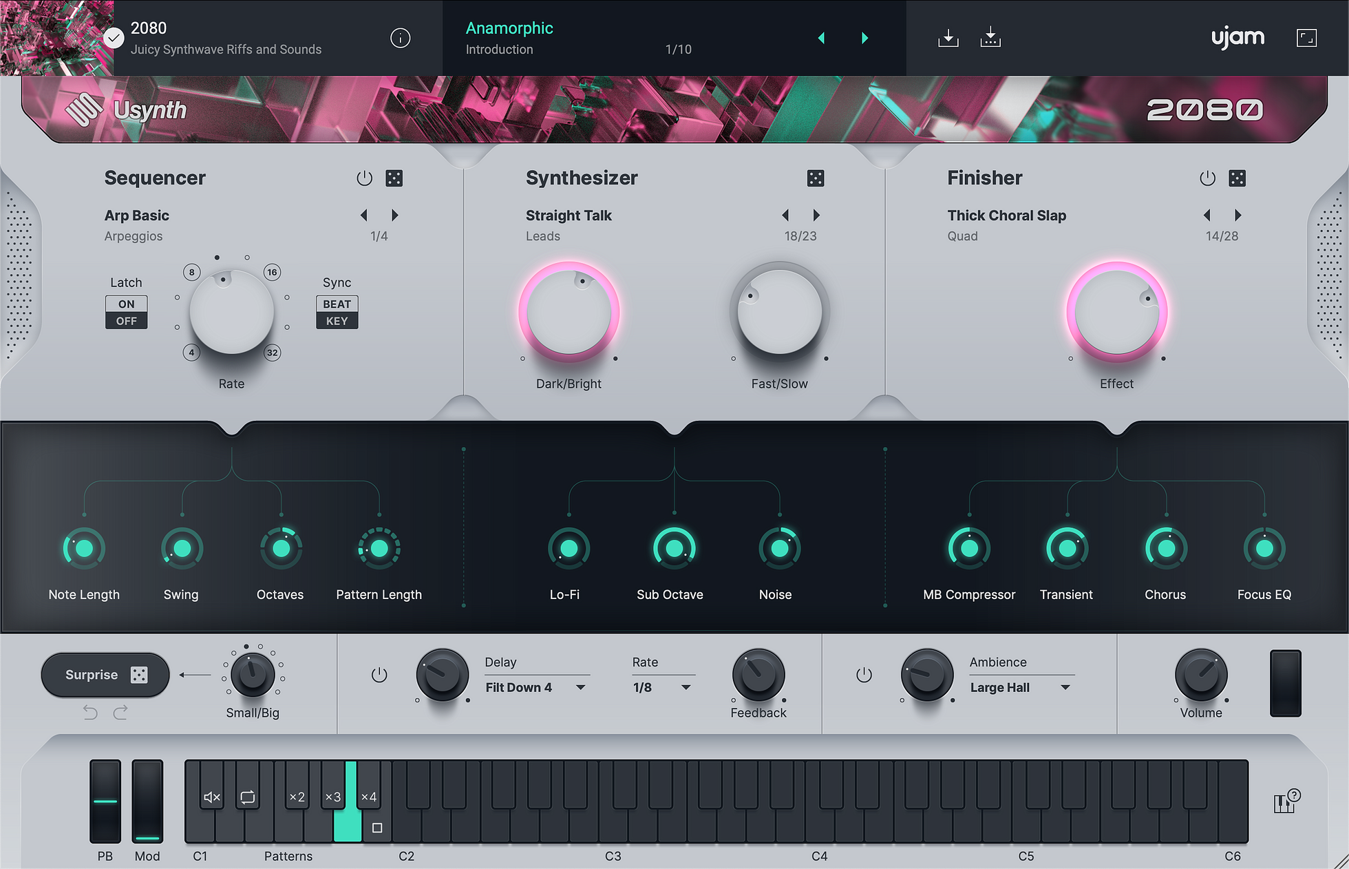 Usynth 2080 GUI Final