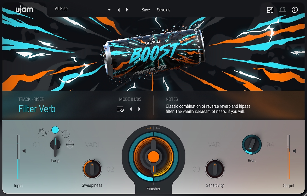 finisher boost gui l