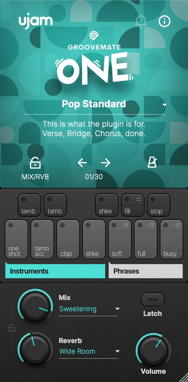Groovemate One GUI