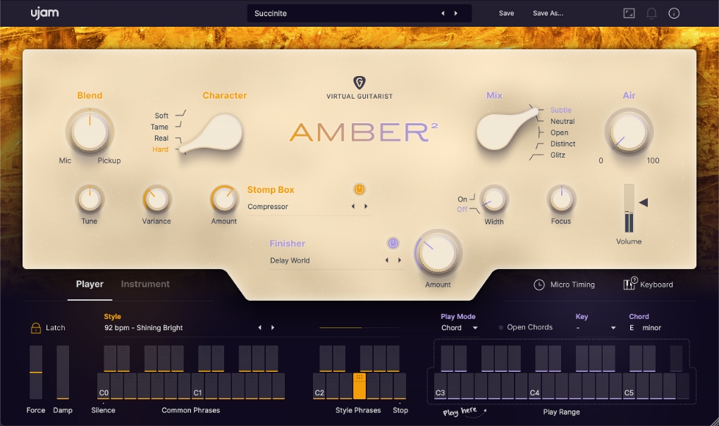 vg amber2 gui l