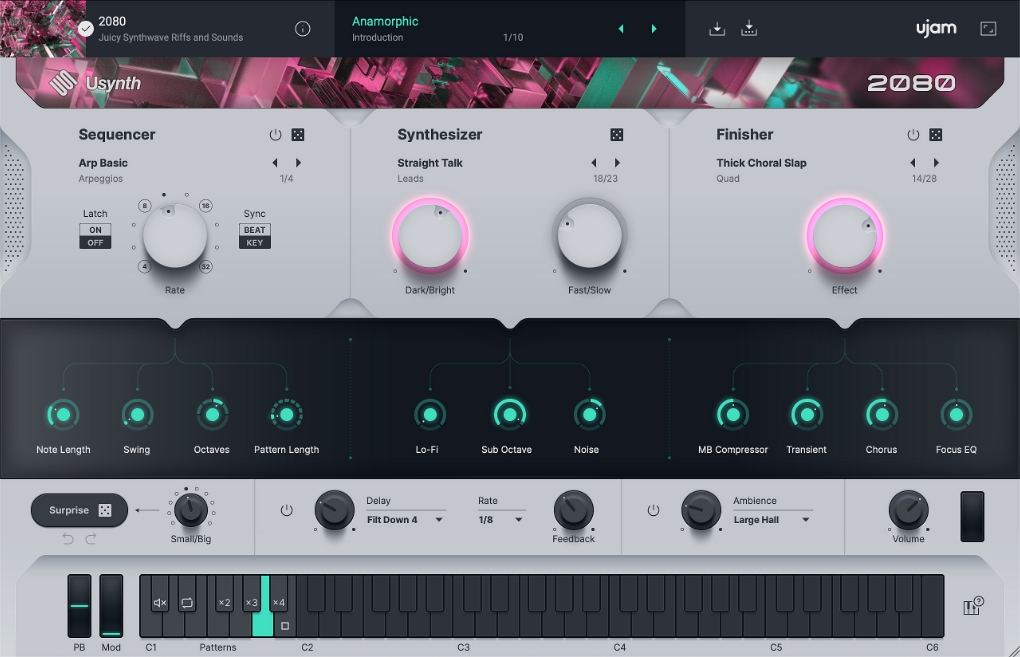 usynth 2080 gui l
