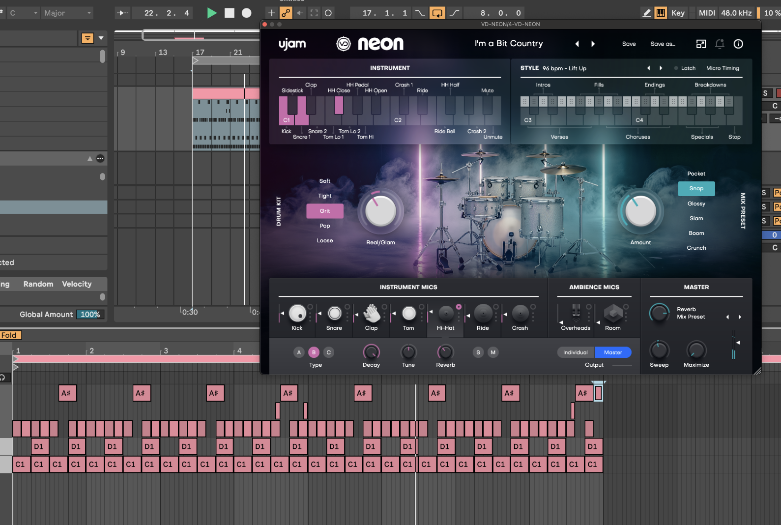 Nu Disco   Hat Drum Midi