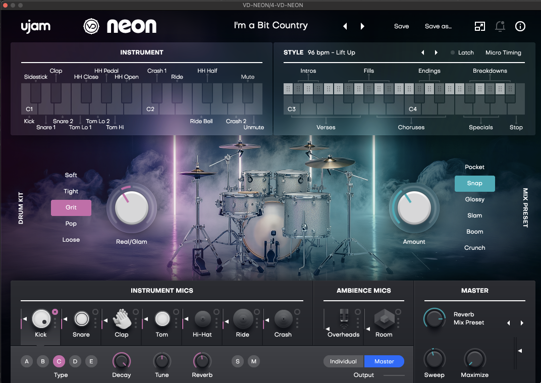 Nu Disco   NEON Drums