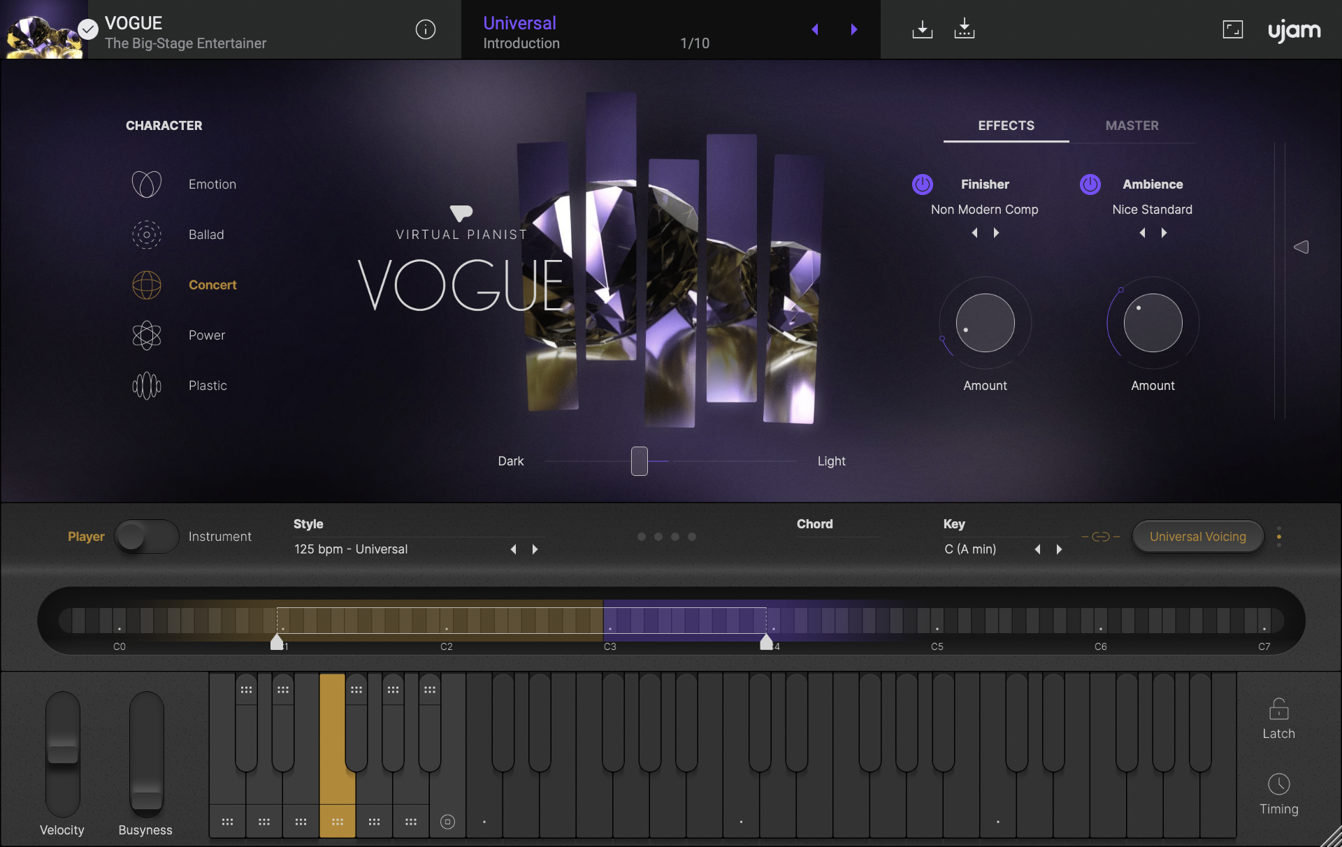 Virtual Pianist Song Structure