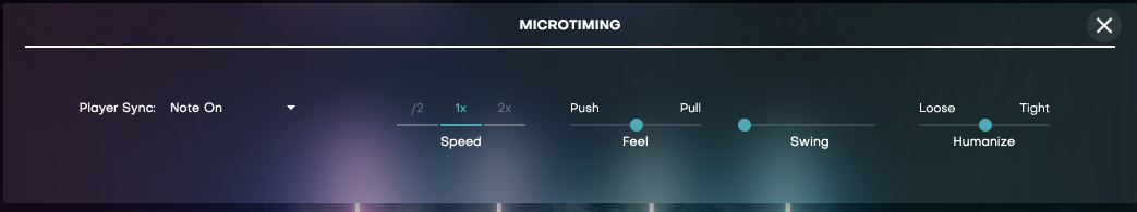programmed drums Micro timing