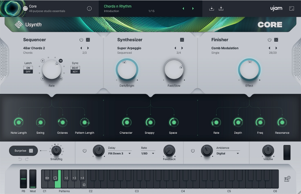 usynth core gui l